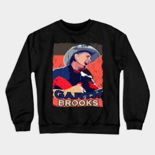 garth brooks on colors Crewneck Sweatshirt